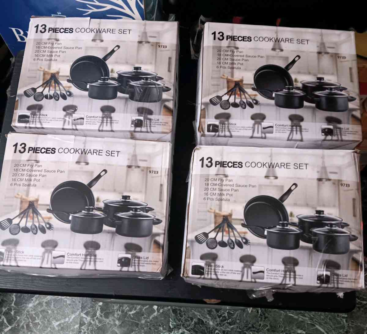 13PC SMALL COOKWEAR SET WITH UTENSILS - Bronx, New York - FleaMarketBay