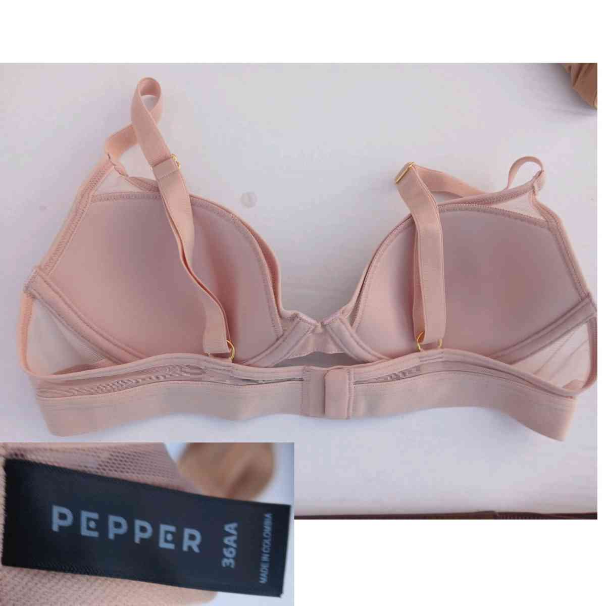 pepper 36AA mesh overlay pink unwire - Lancaster, Ohio - FleaMarketBay