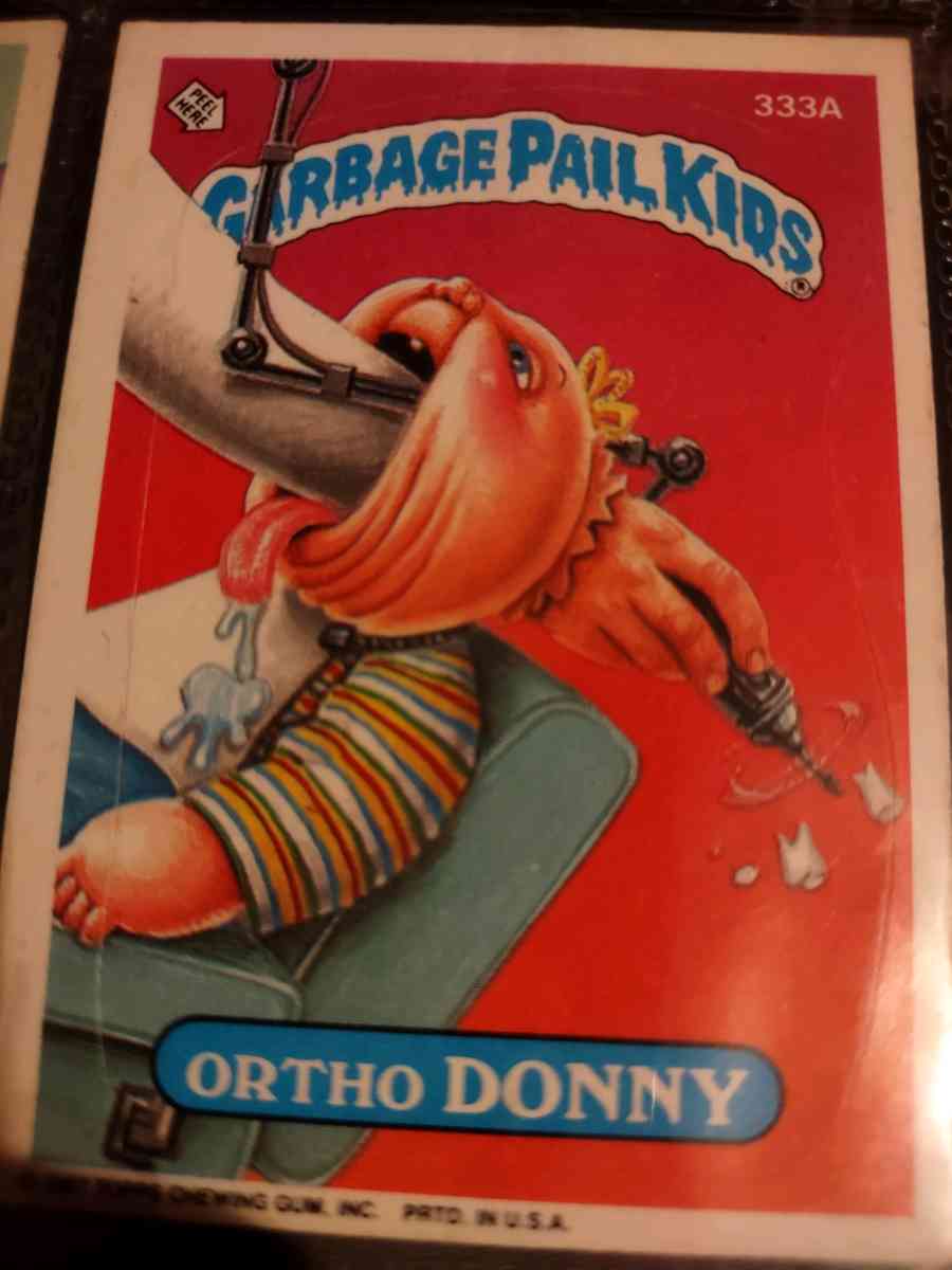1985 1st Edition garbage pail kids cards - Gilroy, California - FleaMarketBay