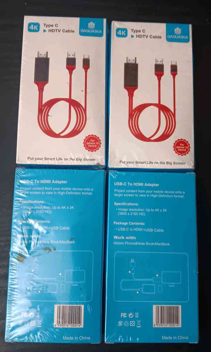 DAGUIKA 4K TYPE C HDMI CABLE - Bronx, New York - FleaMarketBay