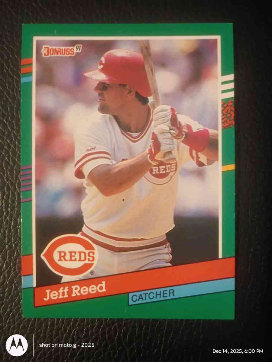 Jeff Reed Baseball Card - Saint Landry, Louisiana