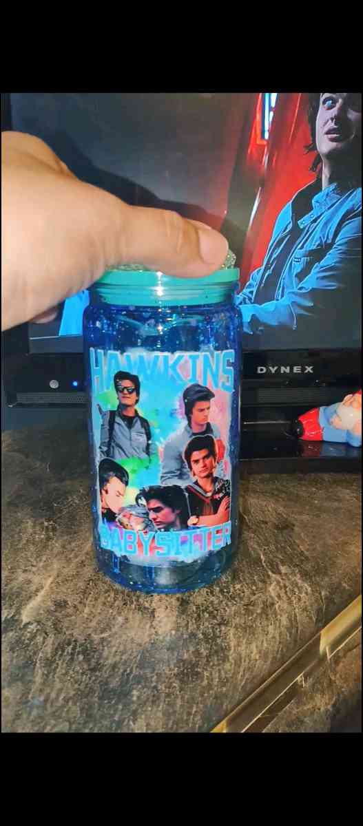 Stranger things Snowglobe tumblers - Killeen, Texas