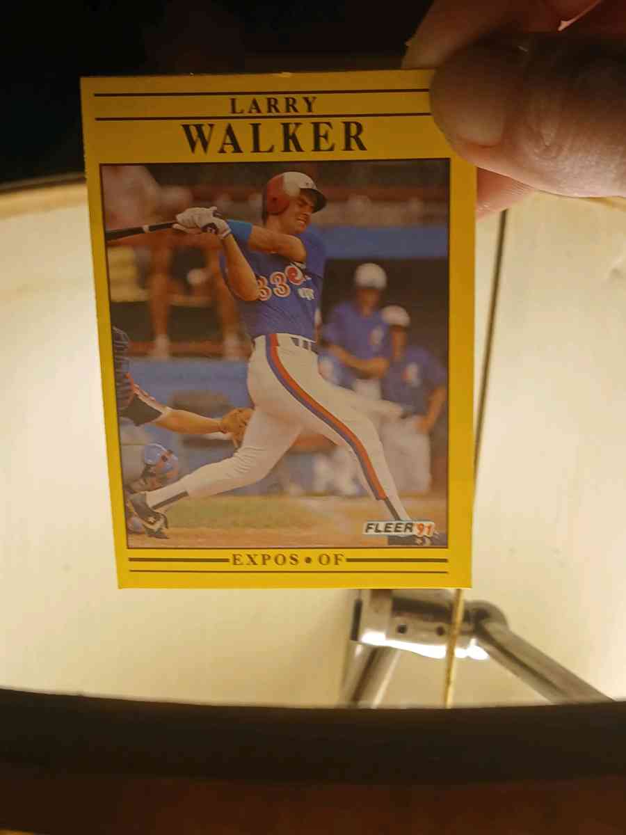 LARRY WALKER FLEER 91 - Adrian, Michigan