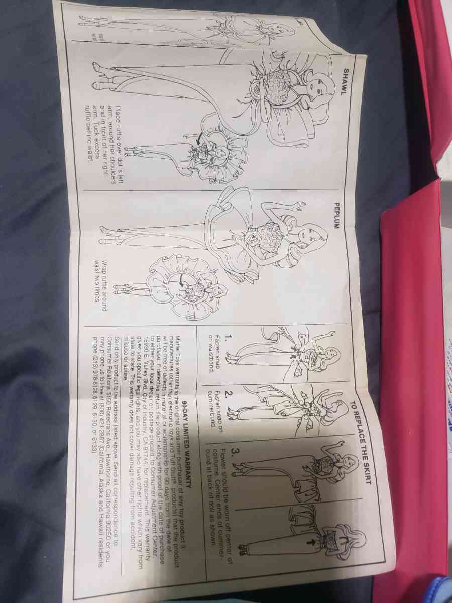 1982 Mattel Barbie Dream Date PJ Plus Xtra Barbie Doll - Shelby, North Carolina - FleaMarketBay