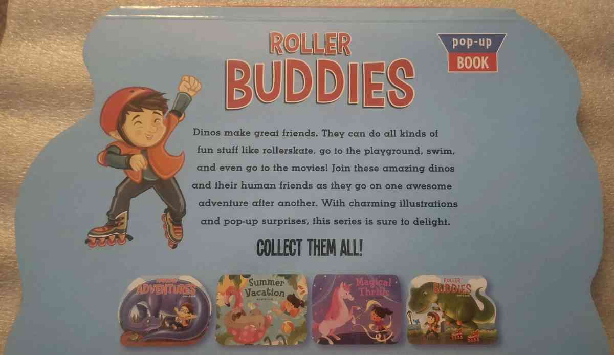 Roller Buddies A pop up book - Camden, New Jersey - FleaMarketBay