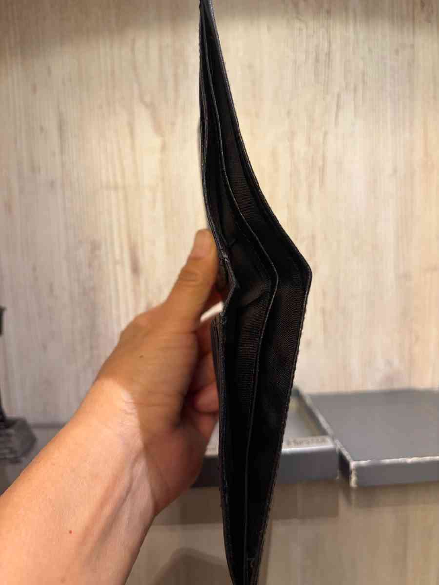 Vintage Christian Dior black bifold wallet - Ridgewood, New York - FleaMarketBay