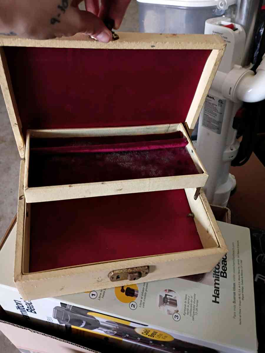 3 Old Antique Jewelry Boxes - Columbia, Missouri - FleaMarketBay