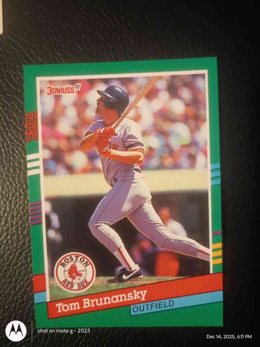 Tom Brunansky Baseball Card - Saint Landry, Louisiana