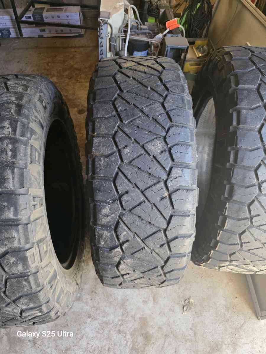 4 Nitto Ridge Mud Terrain Tires 285 65 R20 - San Angelo, Texas - FleaMarketBay