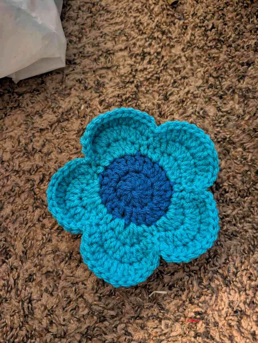 flower coaster set of 4