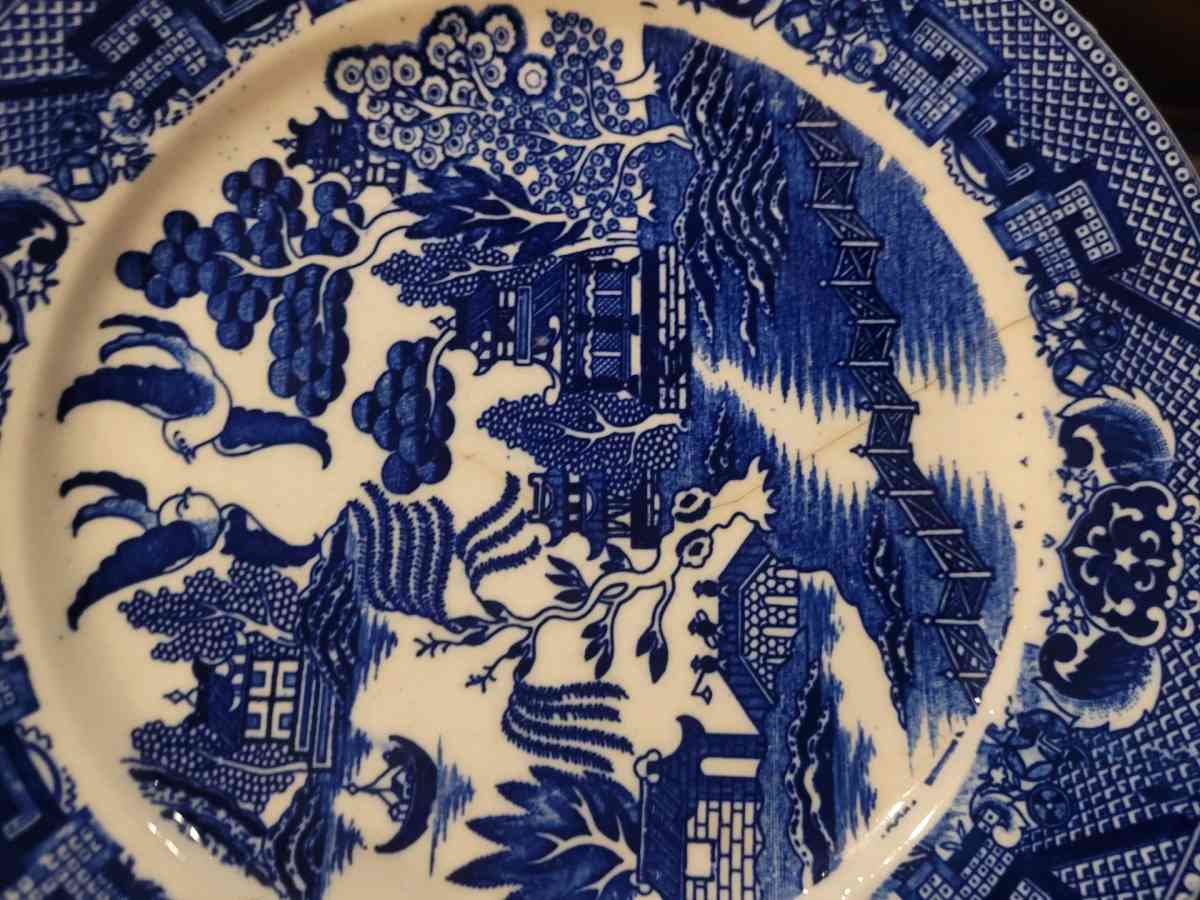 blue Willow China dinner plate - Jay, Oklahoma - FleaMarketBay