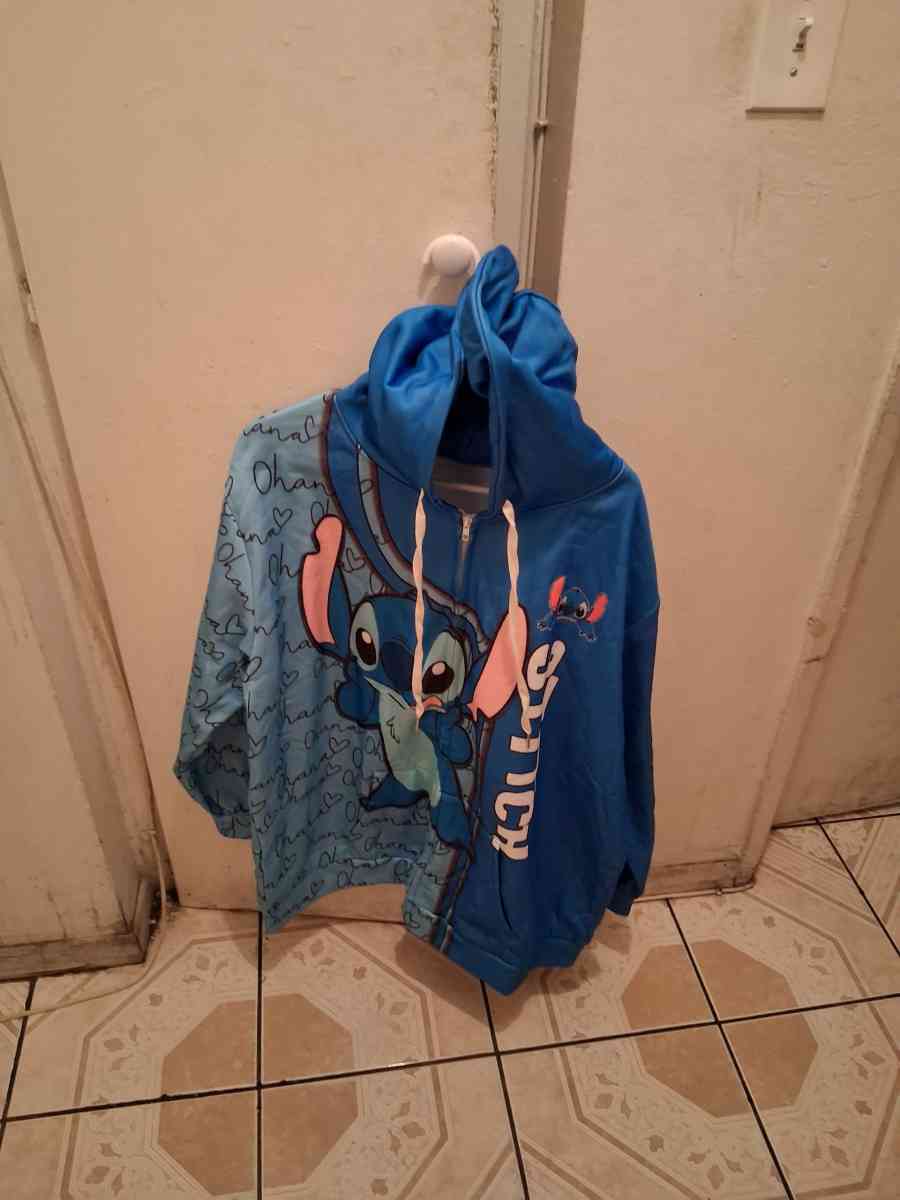 Disney Stitch Zipper Hoodie Sweatshirt Size XXL for Women - North Hollywood, California