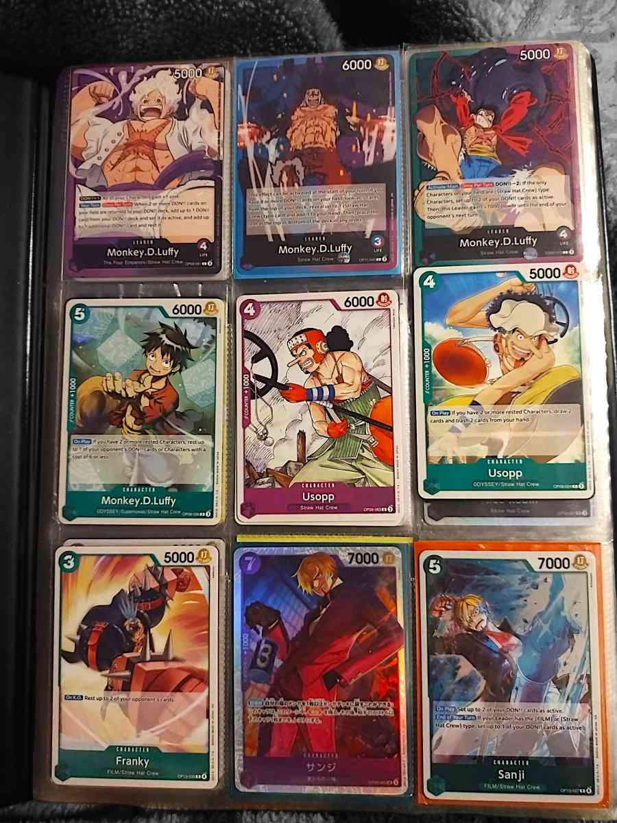 BULK One Piece cards for sale - Sacramento, California