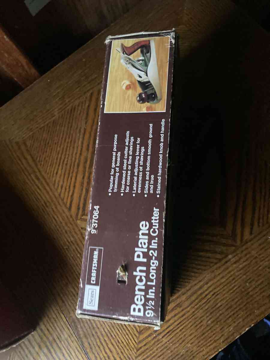 Sears Craftsman Bench Plane - Essington, Pennsylvania - FleaMarketBay