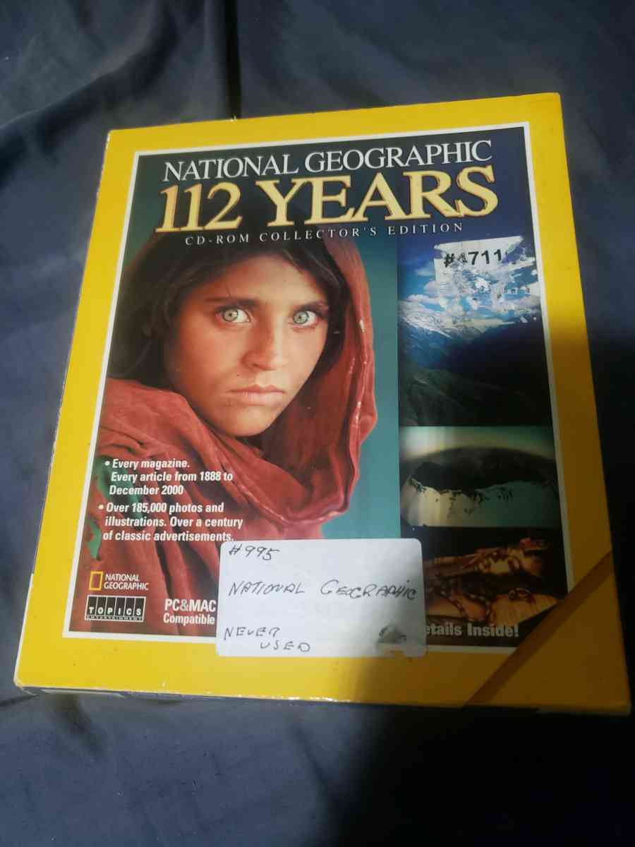 National Geographic 112 Years CDROM Collectors Edition