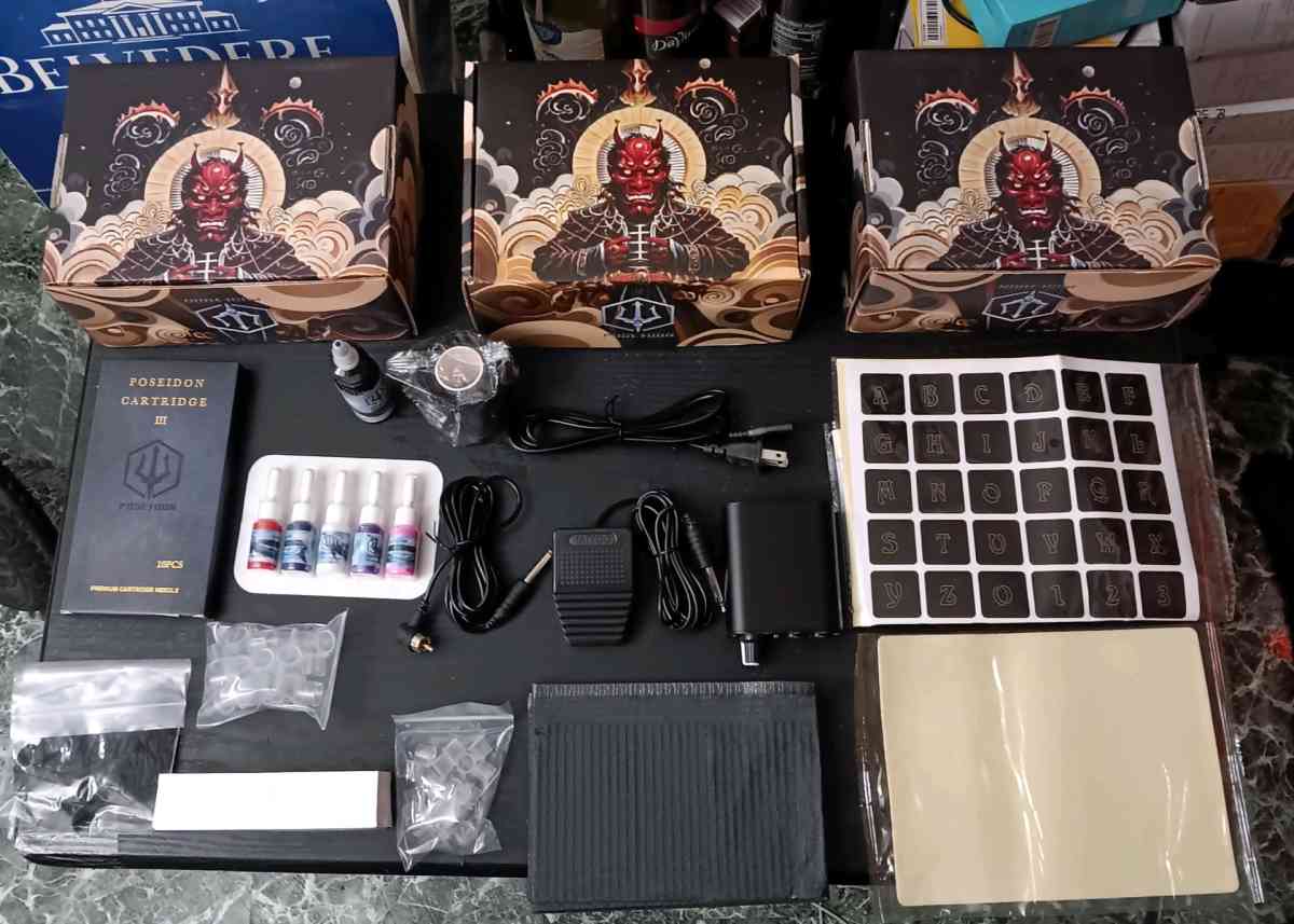 POSEIDON TATTOO BUNDLE KIT - Bronx, New York