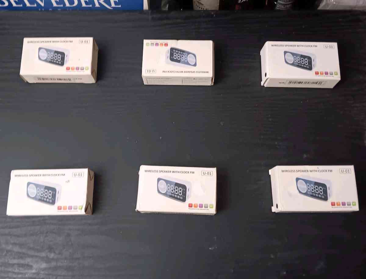 U01 WIRELESS SPEAKER ALARM CLOCK - Bronx, New York - FleaMarketBay