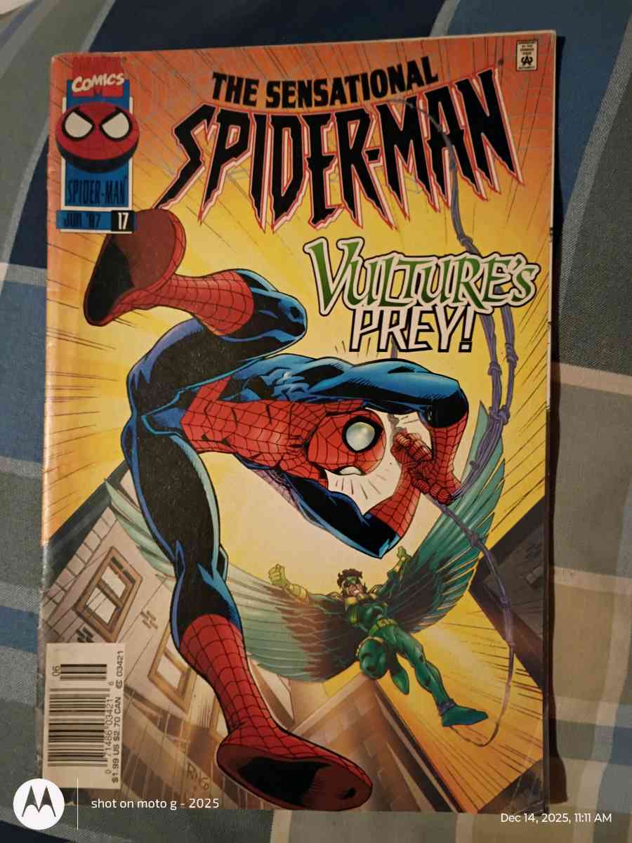 Spider Man Comic Vultures Prey - Saint Landry, Louisiana