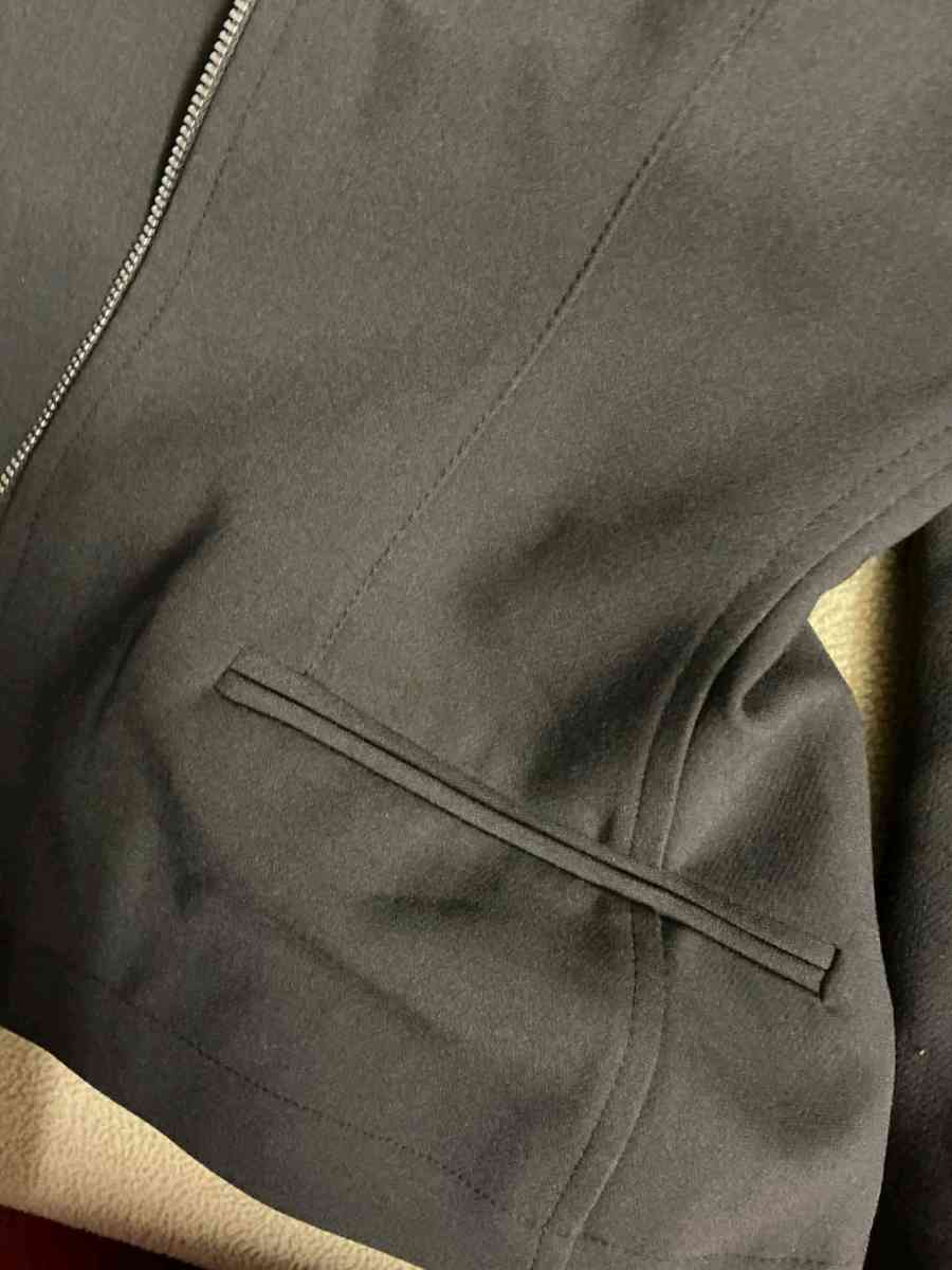 Wonens 11 ASOS Design Chocolate brown cinch zip up blazer - Atlanta, Georgia - FleaMarketBay