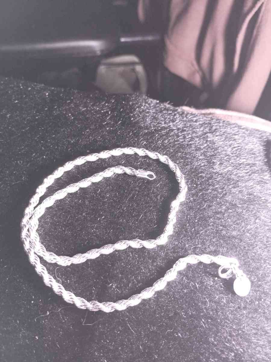 925 sterling silver twisted rope bracelet - Cleveland, Tennessee - FleaMarketBay