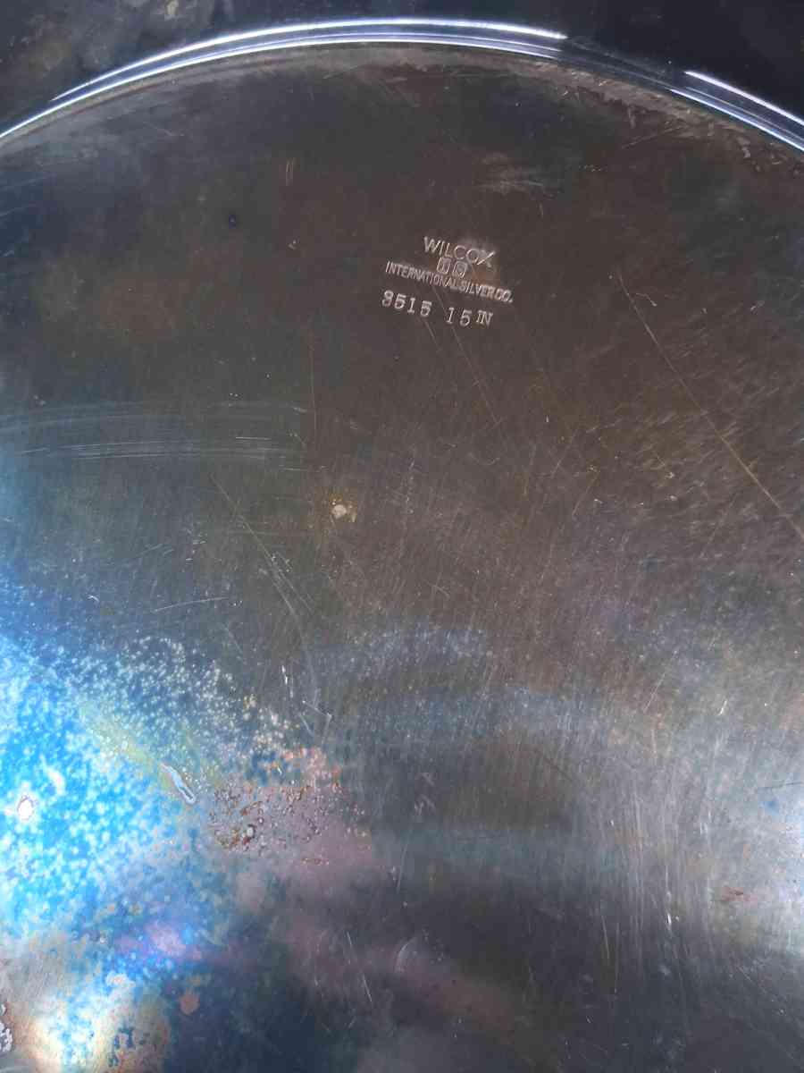 Antique Wilcox International Silver Co Engraved Silverplate - Missoula, Montana - FleaMarketBay