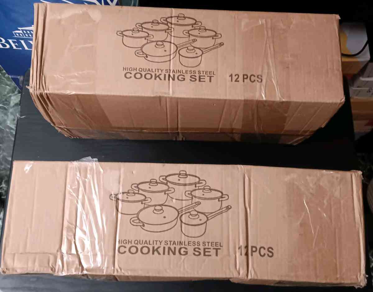 12PC HIGH QUALITY POT SET - Bronx, New York - FleaMarketBay