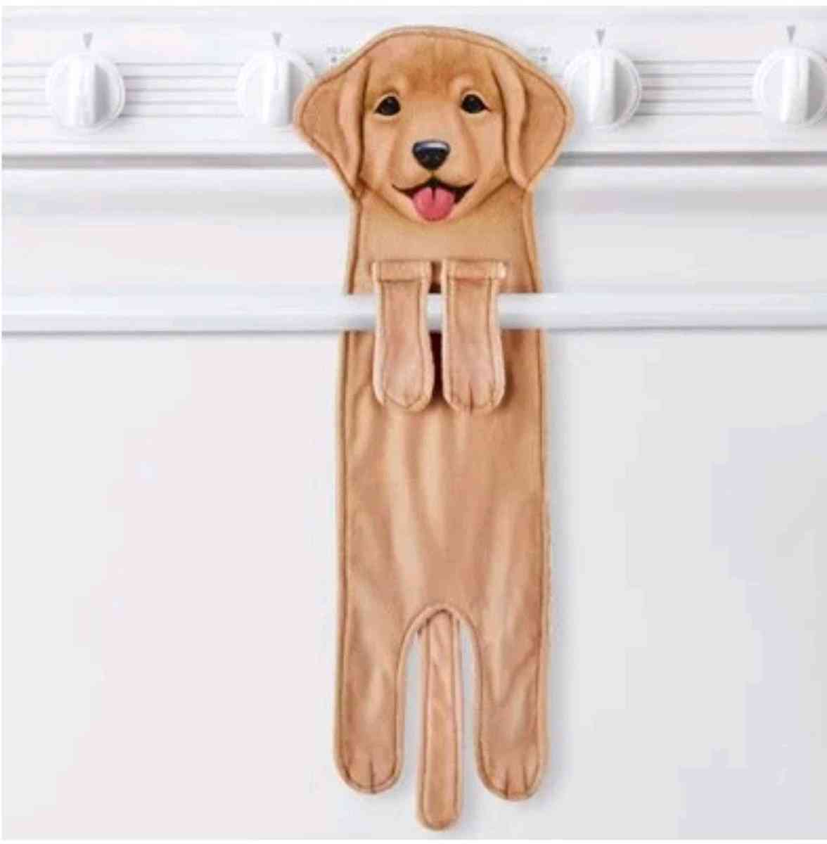 Hanging Dog Kitchen Towel - Palm Bay, Florida
