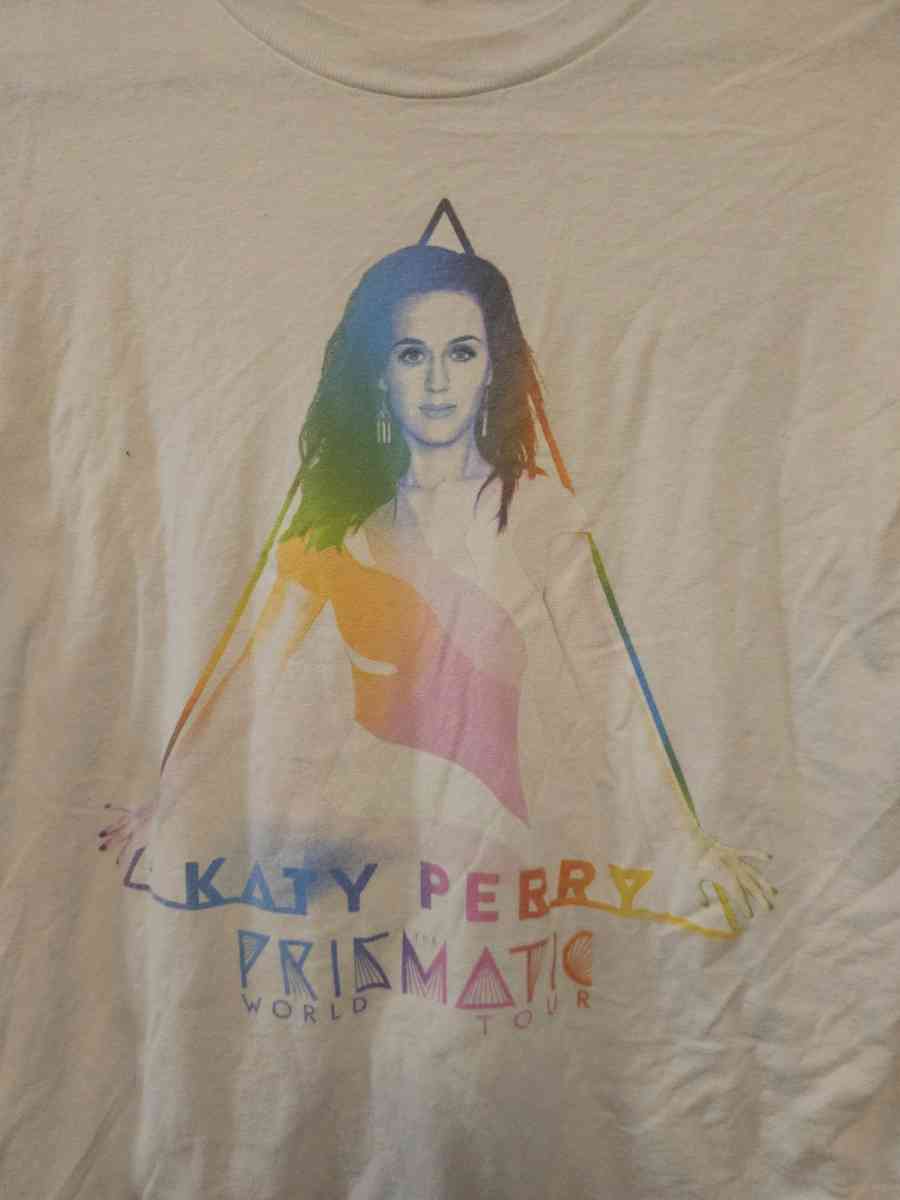 Vtg Katy Perry Prismatic World Tour Tshirt - Tulsa, Oklahoma - FleaMarketBay