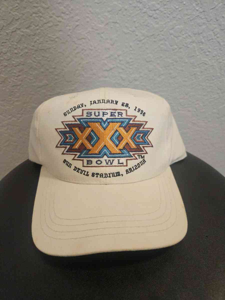 Vtg 90s Superbowl XXX Snapback Hat - Tulsa, Oklahoma