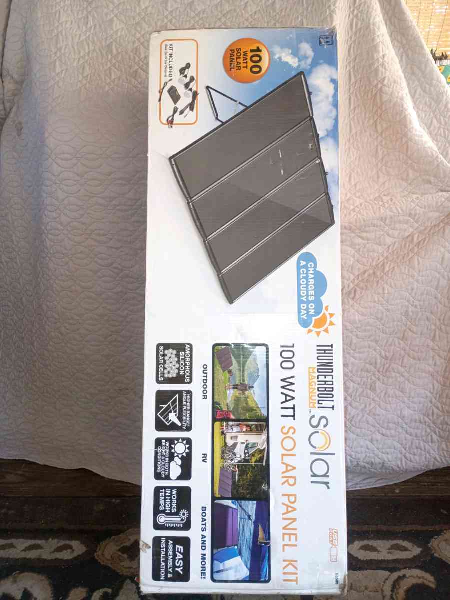 thunderbolt Magnum solar panel kit - Apopka, Florida - FleaMarketBay