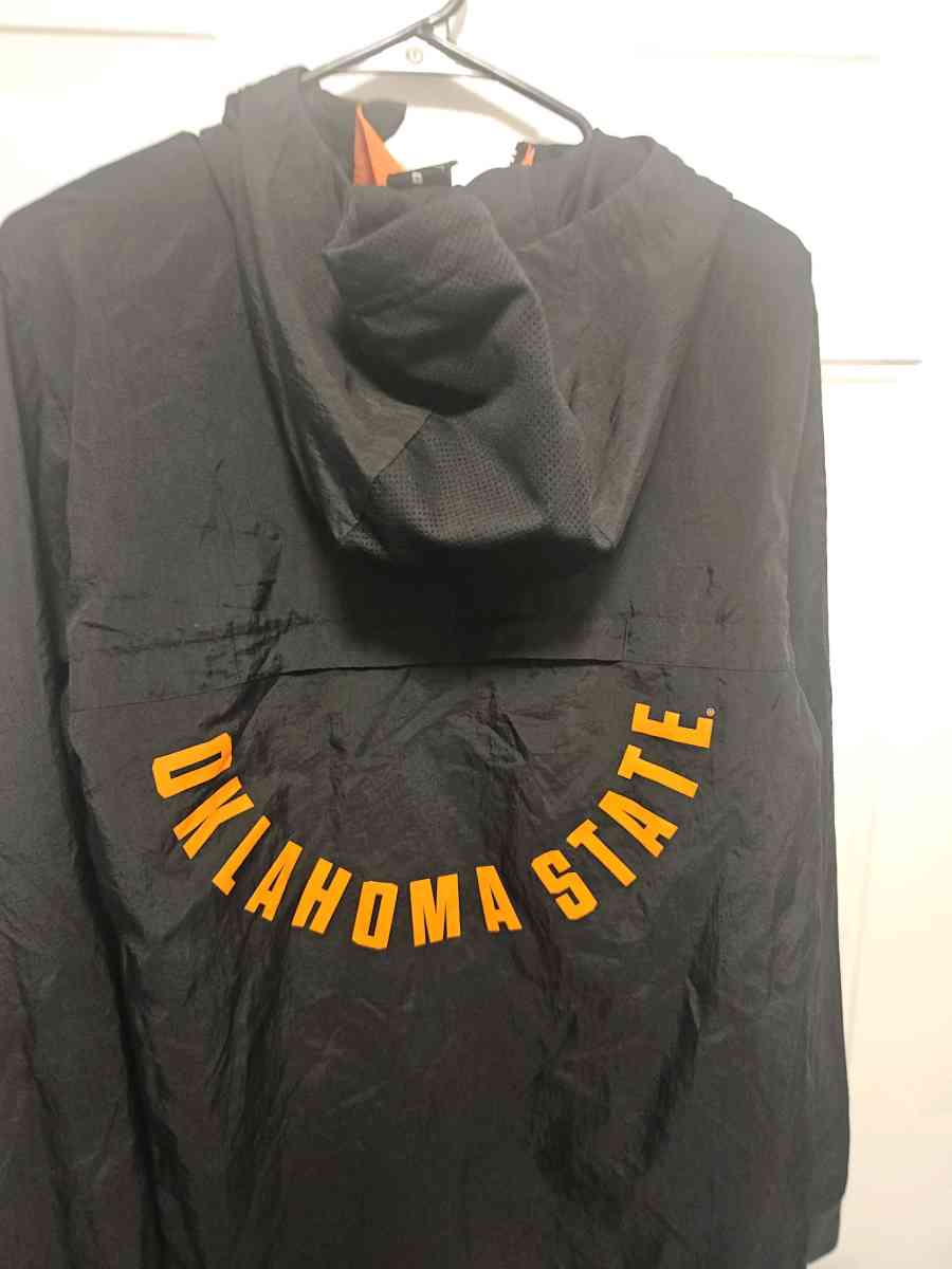 Vtg Rare Nike Oklahoma State Jacket - Tulsa, Oklahoma - FleaMarketBay