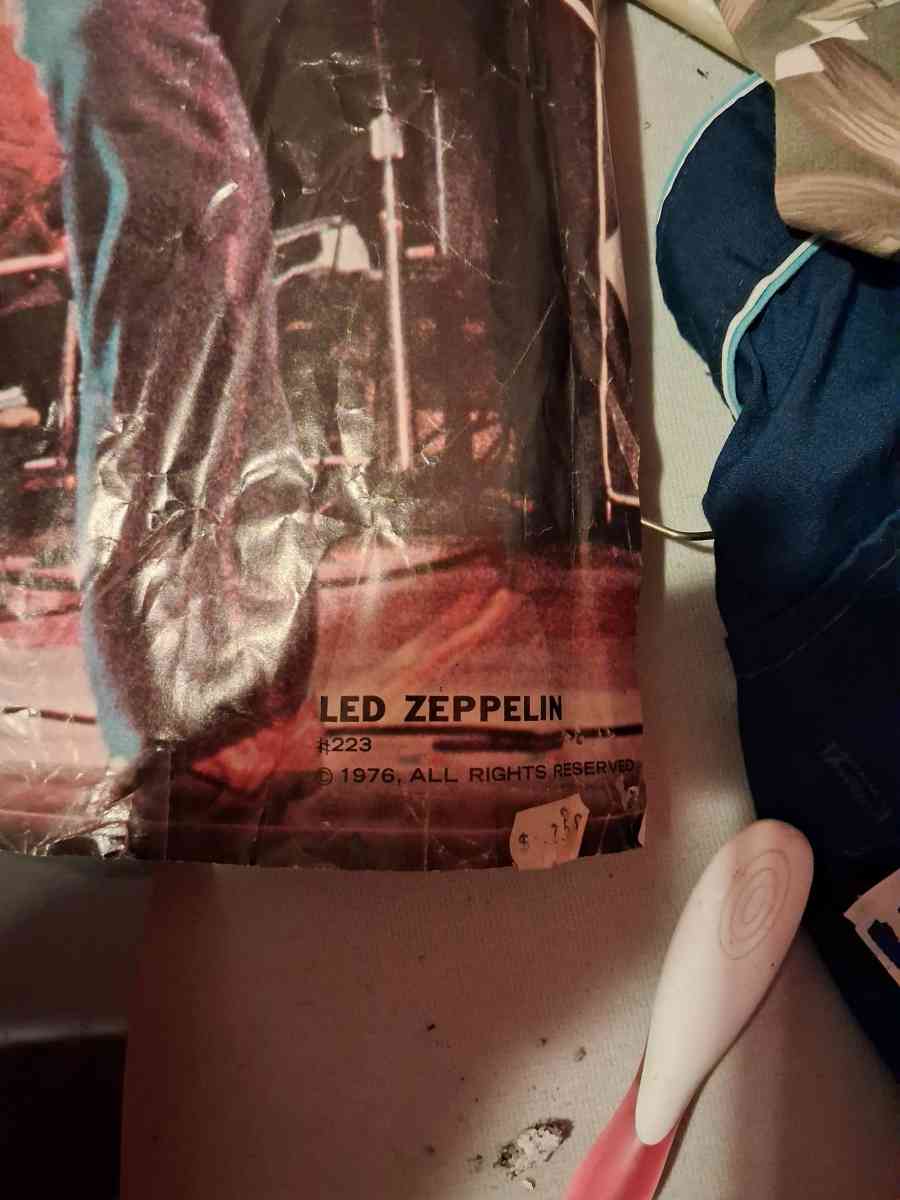 led zelplen poster - Clearlake, California