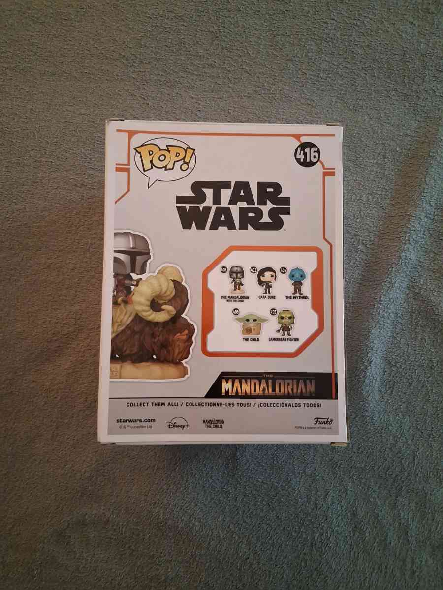Funko Pop Deluxe Star Wars The Mandalorian 416 Figure - North Hollywood, California - FleaMarketBay