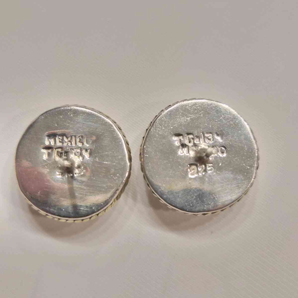 sterling silver 925 Thailand drop Ball Earrings - Trenton, New Jersey - FleaMarketBay