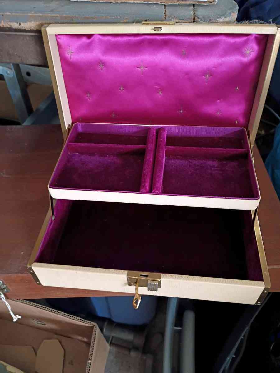 3 Old Antique Jewelry Boxes - Columbia, Missouri - FleaMarketBay