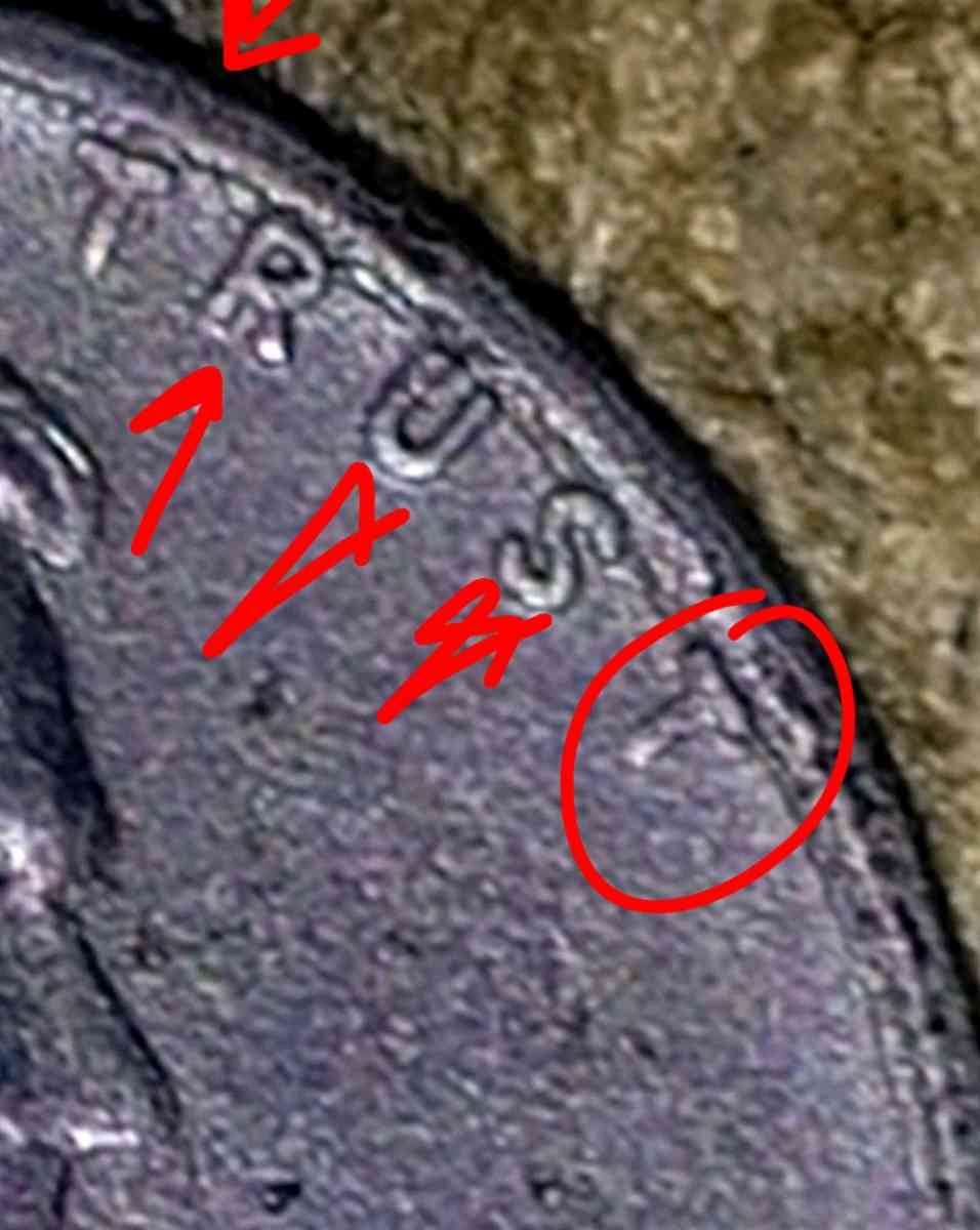 1943 Steel Penny S mint ERROR COIN GHOST 4 ON DATE MINT MARK - Dallas, Texas - FleaMarketBay