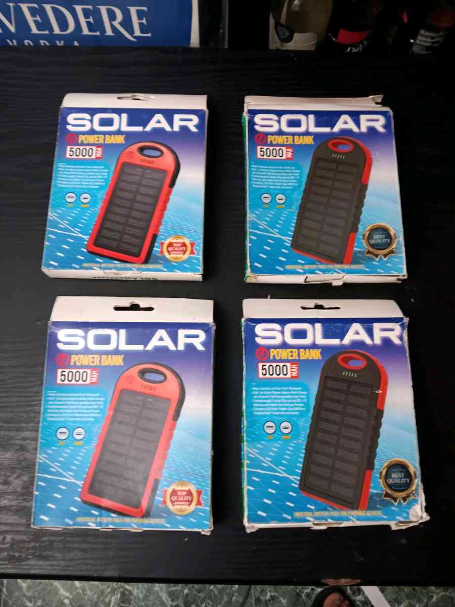 SOLAR POWER BANK 5000MH - Bronx, New York - FleaMarketBay