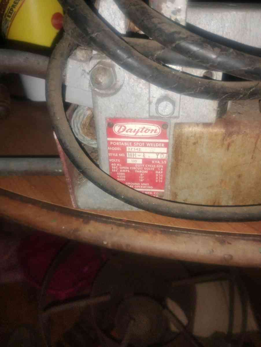 Dayton spot welder - Call, Texas - FleaMarketBay