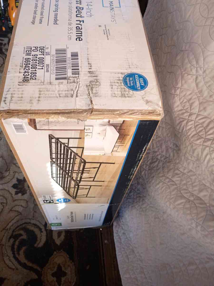 queen platform bed frame - Apopka, Florida - FleaMarketBay