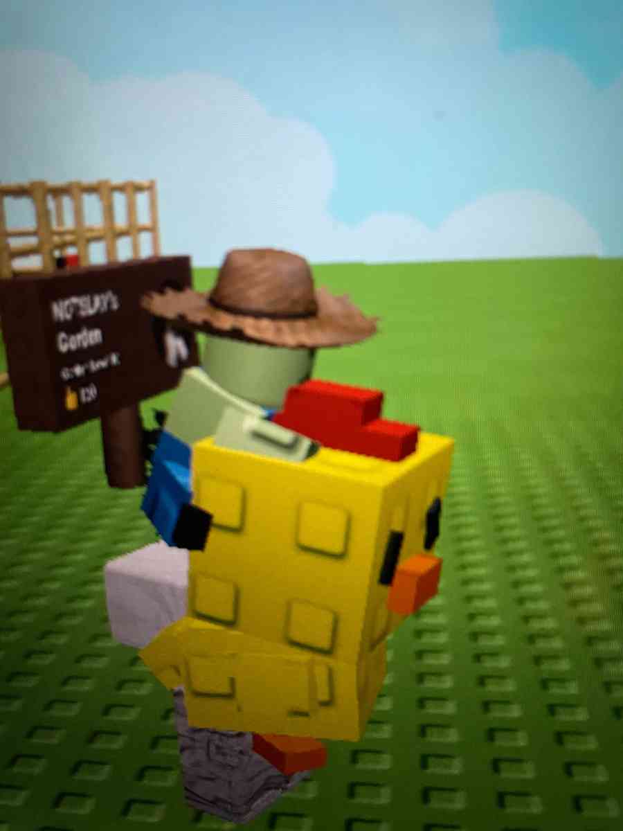 chicken zombie grow a garden pet