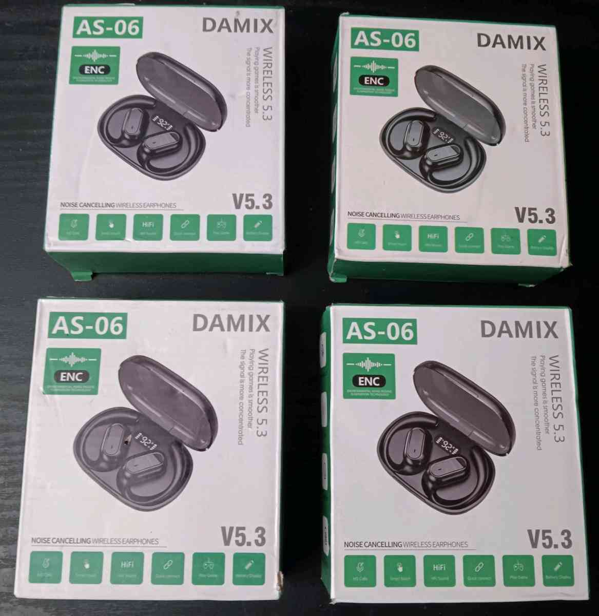 DAMIX AS06 WIRELESS EARHOOK HEADSETS - Bronx, New York - FleaMarketBay