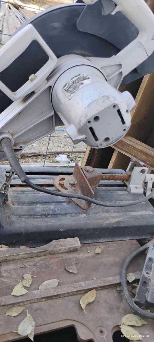 arbor chop saw 14 inch - Littlefield, Texas - FleaMarketBay