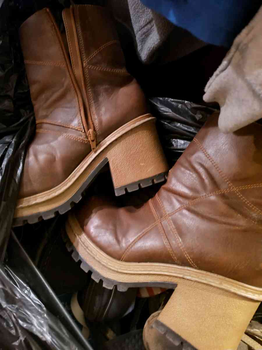 brown boots
