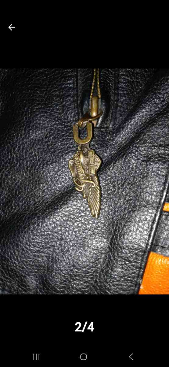 New harley davidson leather racing jacket - Philadelphia, Pennsylvania - FleaMarketBay