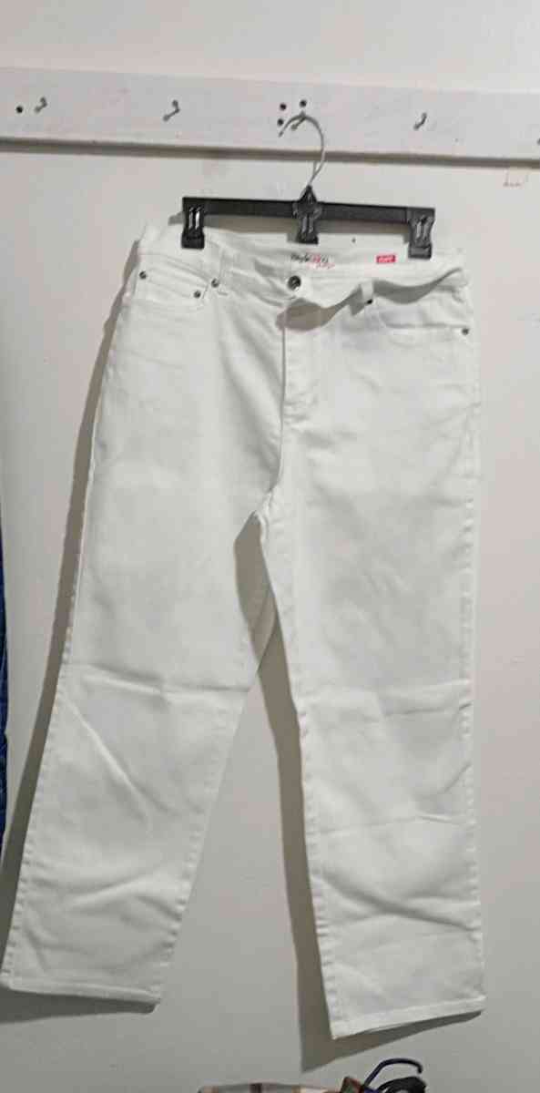 womens trousers white size 12 - Agency, Missouri - FleaMarketBay
