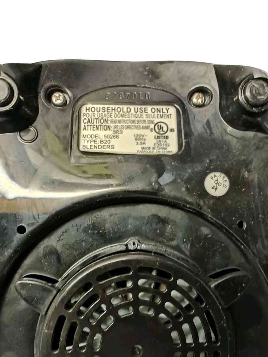 HAMILTON BEACH MODEL 52282 WAVE ACTION BLENDER 12 SPEED 6 CU - Alicia, Arkansas - FleaMarketBay