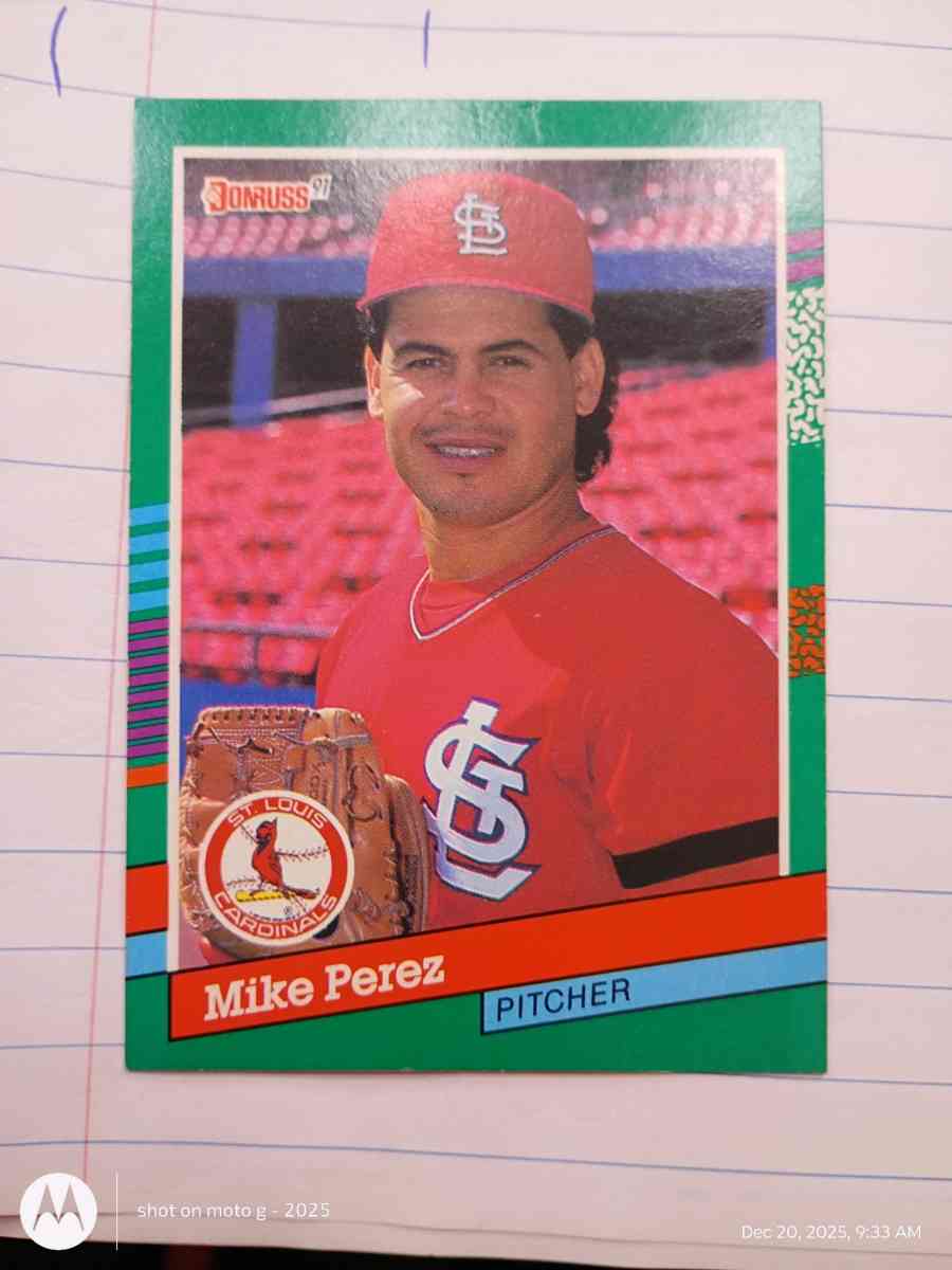 Mike Perez card 615 - Saint Landry, Louisiana