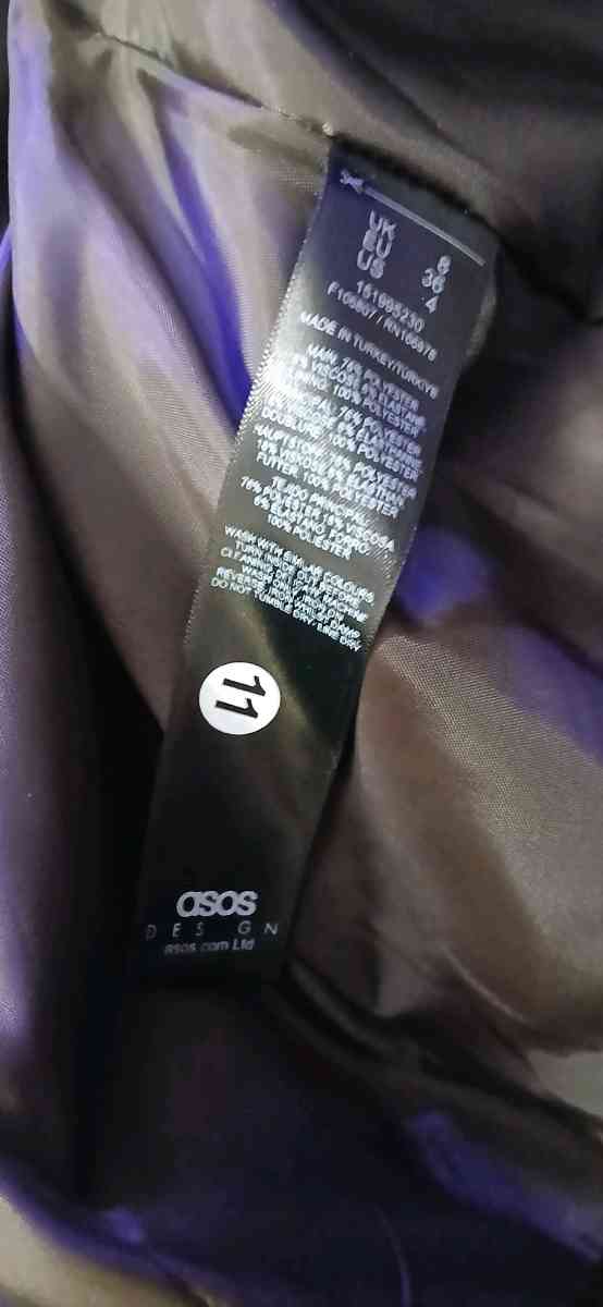 Wonens 11 ASOS Design Chocolate brown cinch zip up blazer - Atlanta, Georgia - FleaMarketBay