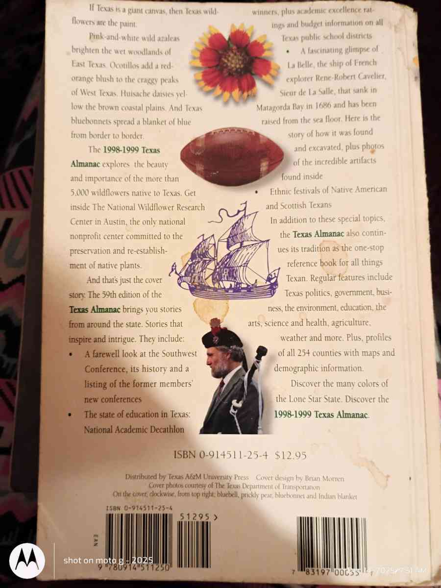 Texas Almanac 1998 1999 - Saint Landry, Louisiana - FleaMarketBay