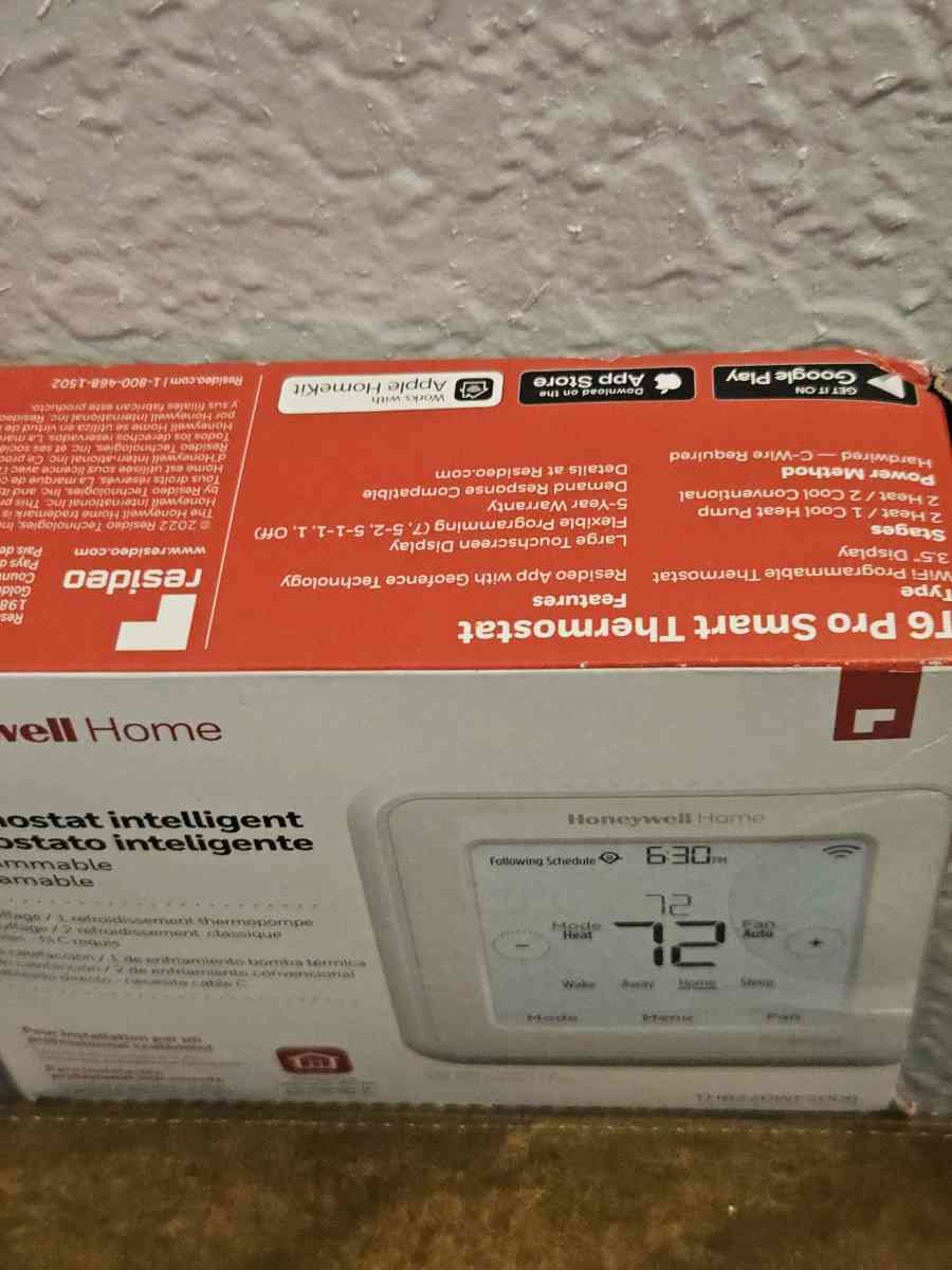 Honeywell Home T6 Pro Smart Thermostat - Tulsa, Oklahoma - FleaMarketBay